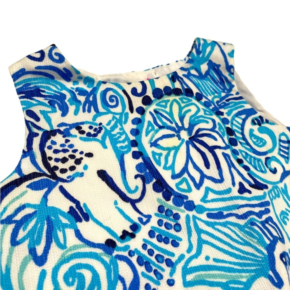 Lilly Pulitzer Lucky Trunks Shift Dress + Bloomers - Picture 2 of 4